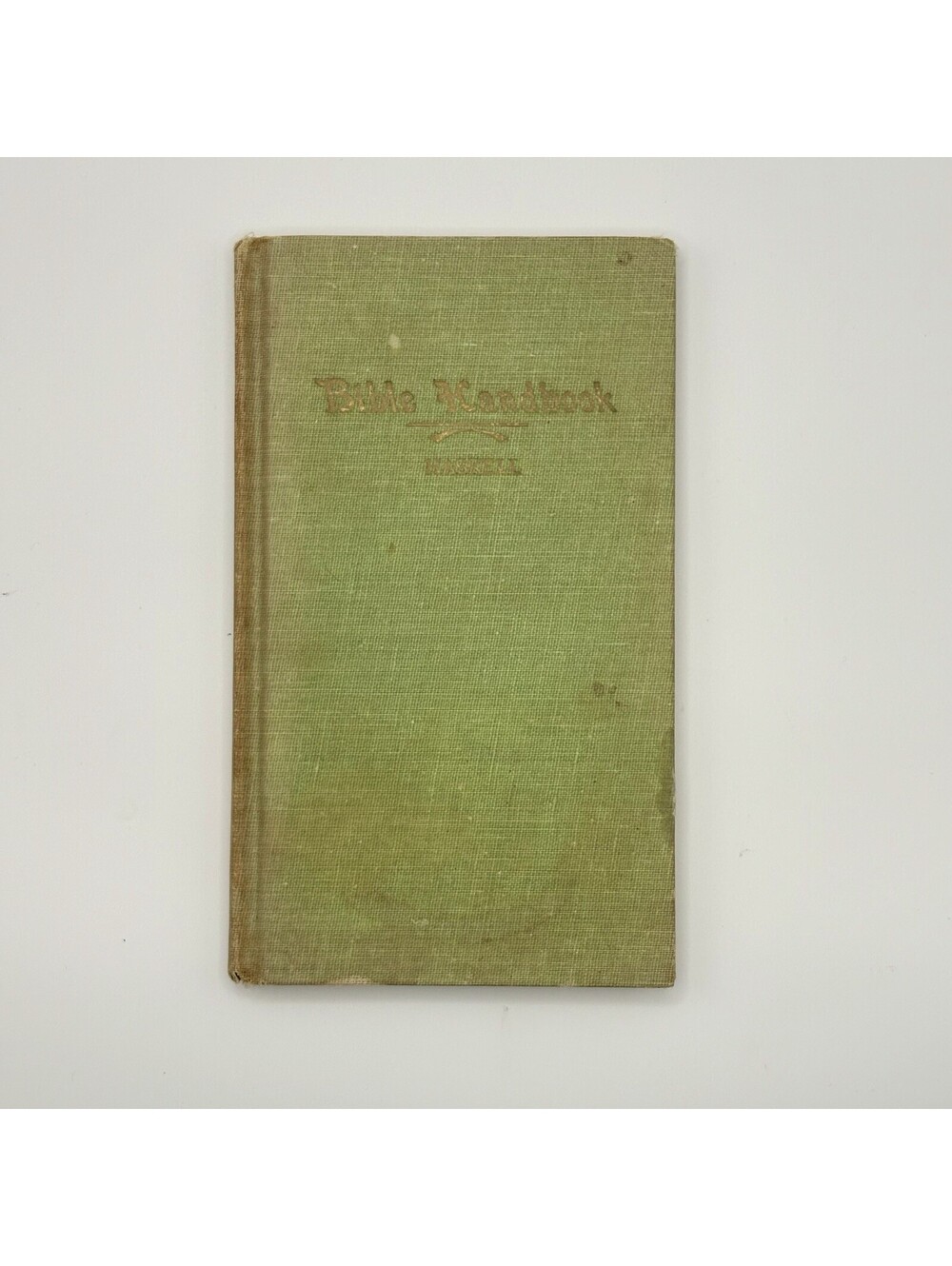BIBLE HANDBOOK BY STEPHEN HASKELL-1919-HARDCOVER-